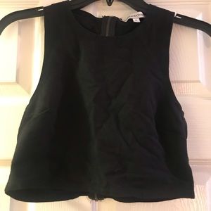 Black Crop Top